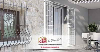 Grate in ferro e inferriate: le caratteristiche