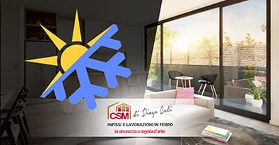 Inverni rigidi ed estati torride. L'importanza dell'isolamento termico di infissi e serramenti