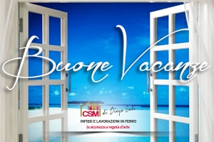 Gli artigiani del ferro vi augurano Buon Ferragosto!