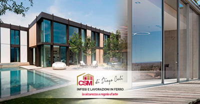 Gli infissi deluxe di CSM per ville, residenze d’epoca, palazzi storici e appartamenti di lusso