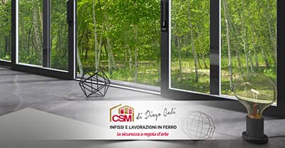 Finestre scorrevoli a Roma di design e qualità