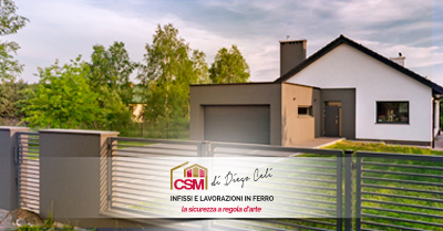 Recinzioni da giardino: proteggi la tua villa con le lavorazioni CSM Infissi