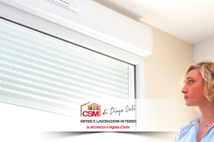 Avvolgibili in alluminio o in acciaio