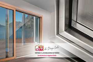 Infissi in acciaio: finestre di design in collaborazione con Secco Sistemi
