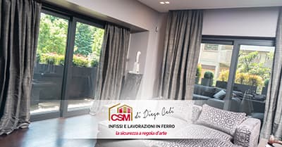 Infissi di lusso per ville a Roma