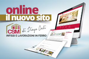 On line il sito CSM Diego Celi Infissi Roma