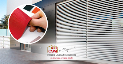 telo oscurante tapparella orientabile