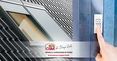 Serrande elettriche, motorizzate o manuali per case o negozi a Roma