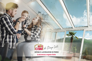 Serra Bioclimatica di CSM infissi, caratteristiche e vantaggi