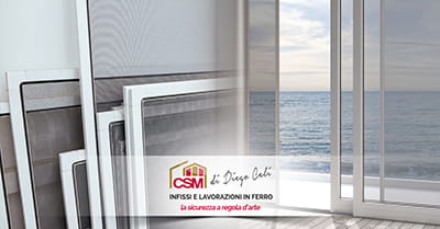 Zanzariere a Roma: le soluzioni CSM Infissi