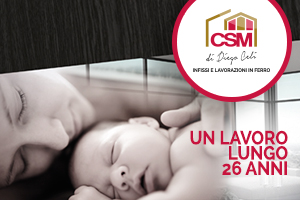 infissi CSM: un lavoro lungo 26 anni