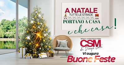 Tanti auguri di Buon Natale da tutto lo staff di CSM Infissi