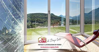 Normative per la sicurezza dei vetri.