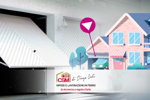 Porta per il garage, sezionale, basculante o a serranda