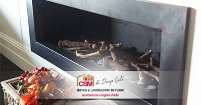Camini in ferro su misura CSM infissi