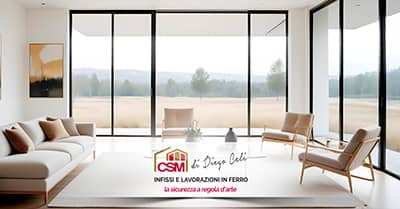 Infissi minimal luce naturale e modernità 