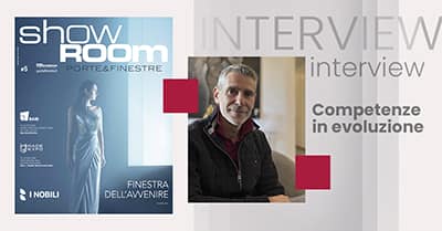L’intervista a Diego Celi della rivista “Showroom - porte & finestre”