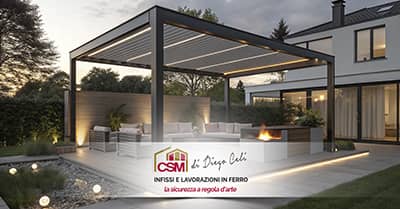 Come una pergola bioclimatica aumenta il valore della tua casa