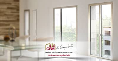 Infissi minimal CSM Infissi Area Ponzio a Roma