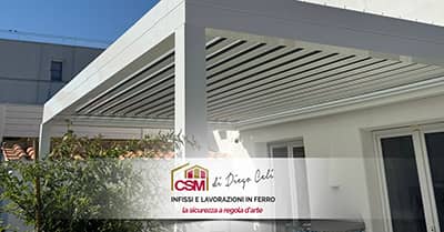 Gli accessori che si possono aggiungere a una pergotenda