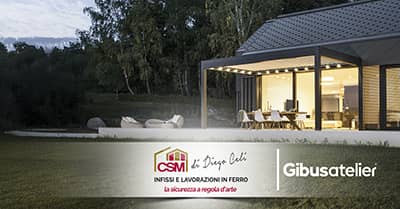 Pergotende CSM Infissi in collaborazione con Gibus