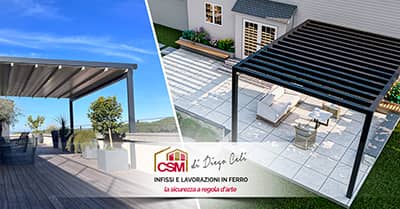 Scegliere tra pergole tradizionali, pergotende e pergole bioclimatiche