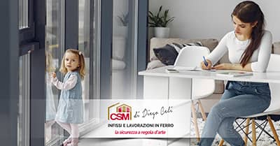 Vetri stratificati per infissi in alluminio