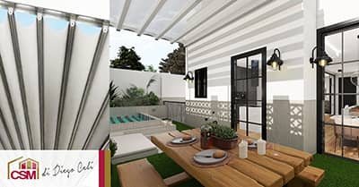 Le pergotende nei progetti di architettura contemporanea