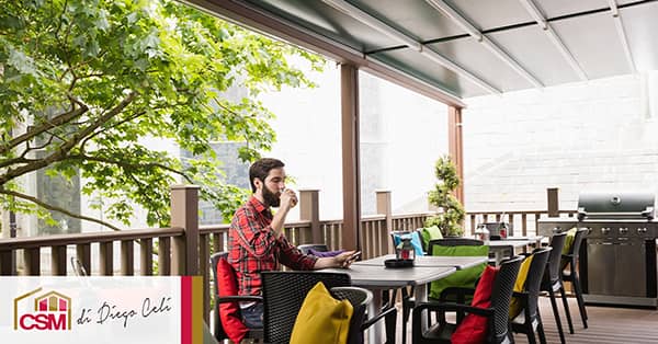 Csa c'è da valutare in una pergola per ristorante