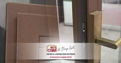 Infissi in acciaio corten CSM infissi