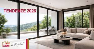 Infissi in alluminio: le tendenze per il 2026