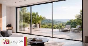 Infissi minimal e profili sottili: l'eleganza delle linee essenziali