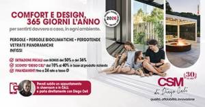 Super Sconti e Bonus Statali per installare Pergole, Vetrate Panoramiche e Infissi